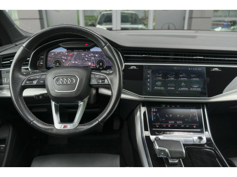 Audi Q7 60 TFSIe 455pk Competition Panoramadak RS-stoelen Trekhaak *SOH 87%* Laser led Softclose NLauto