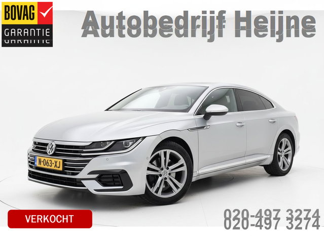 Volkswagen Arteon - 2.0 TSI 190PK DSG R-LINE BUSINESS LEDER/CAMERA/VIRTUAL
