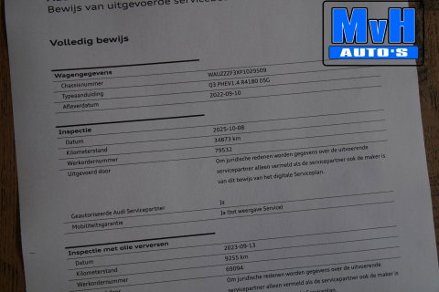 Audi Q3 45 TFSI e S edition|S-Line|245PK|CAMERA|VIRTUAL|LED