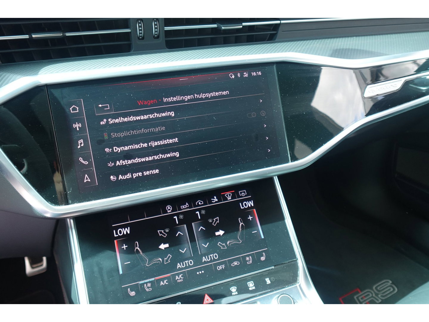 Audi A7 Sportback 4.0 TFSI RS 7 quattro HUD PANO 4-WIEL B&O SFEER STOELVERK STOELVERW MATRIX LIGHTSHOW ACC DCC
