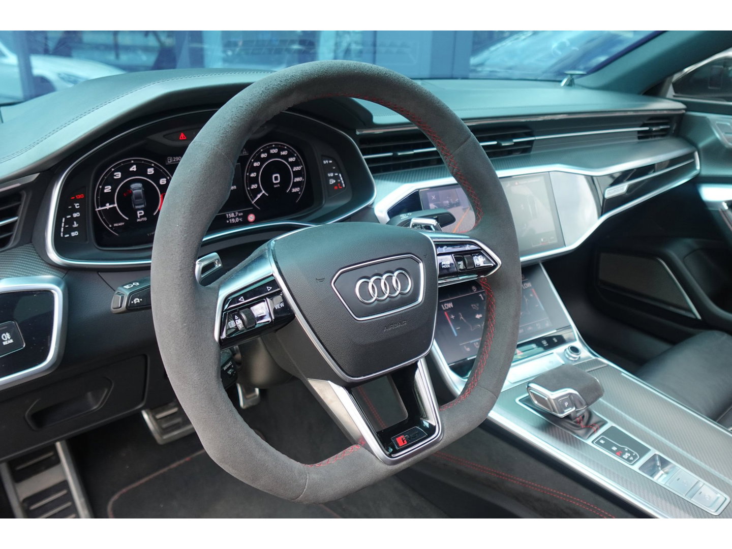 Audi A7 Sportback 4.0 TFSI RS 7 quattro HUD PANO 4-WIEL B&O SFEER STOELVERK STOELVERW MATRIX LIGHTSHOW ACC DCC