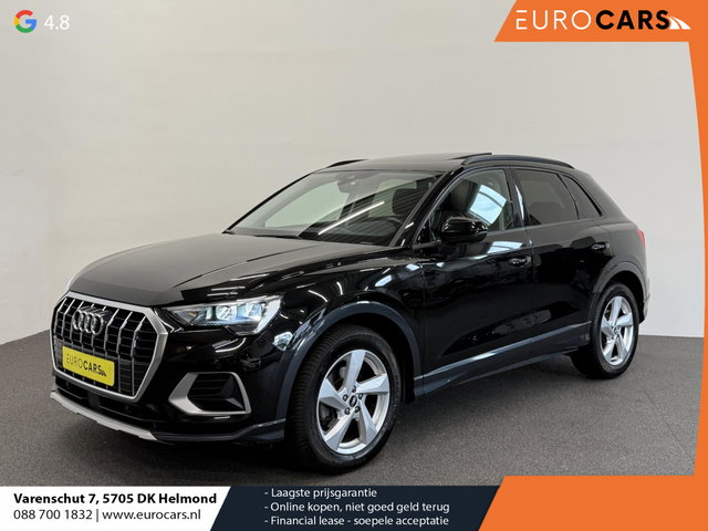 Audi Q3 - 35 TFSI Advanced Automaat Panoramadak Navigatie Apple Carplay/Android Auto 360 camera Parkeersensoren Cruise Control Alacantara Full Led Stoelverwarming Climate Control Lichtmetalen velgen