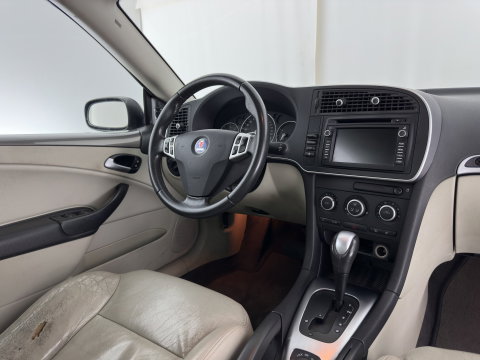 Saab 9-3 Cabrio 1.9 TiD Vector *AUT | NAVI-FULLMAP | LEATHER | ECC | PDC | CRUISE | HEATED-COMFORTSEATS | TOWBAR | 16''ALU*