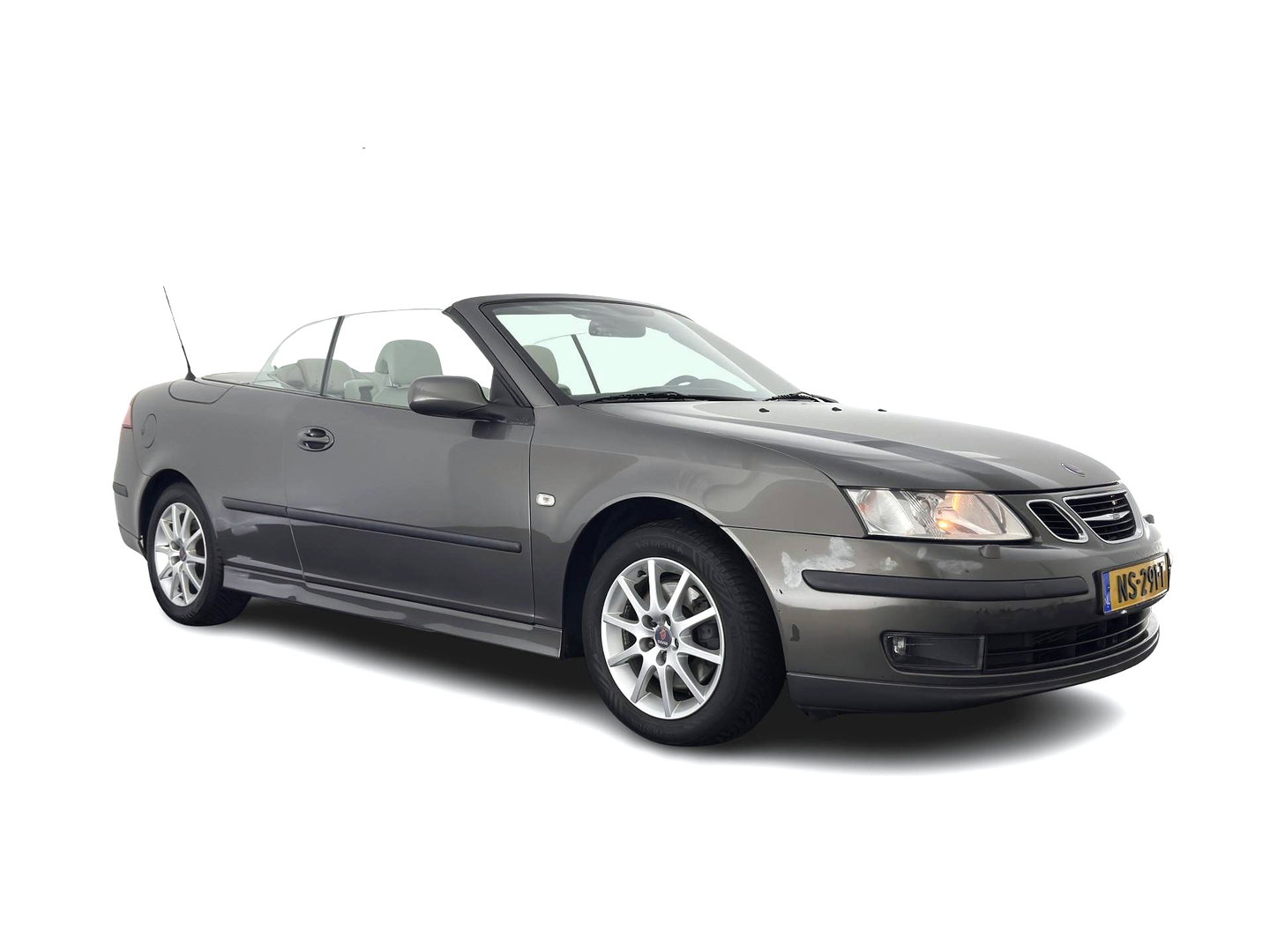 Saab 9-3 Cabrio 1.9 TiD Vector *AUT | NAVI-FULLMAP | LEATHER | ECC | PDC | CRUISE | HEATED-COMFORTSEATS | TOWBAR | 16''ALU*