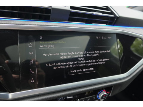 Audi RSQ3 Sportback TFSI 400pk Panoramadak Sonos Trekhaak 21" LMV BOMVOL Rode stiksels Carbon