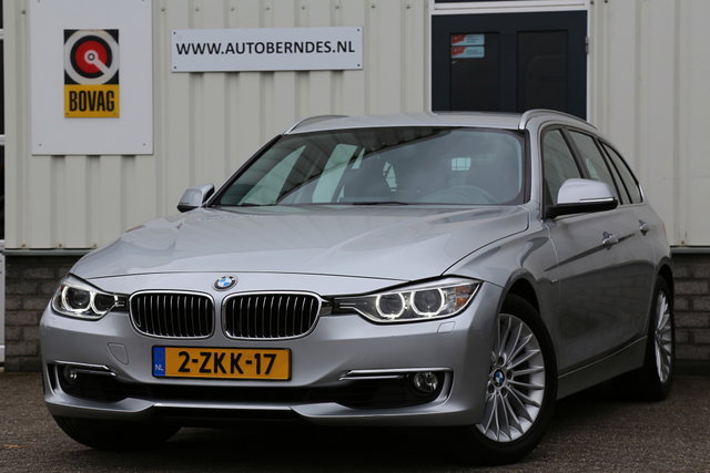 BMW 3 Serie - Touring 320i High Executive*NL-Auto*Perfect Onderh.*Leder/Stoelverw./Gr. Navi/Keyless Entry+Go/LED/Climate-Control/Cruise-Control/17 inch LM*