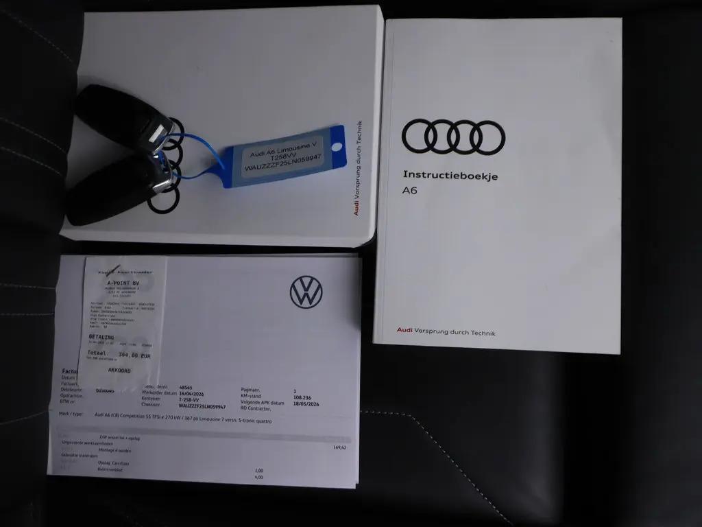 Audi A6 Limousine 55 TFSIe Quattro Competition Pano Leer Sfeer