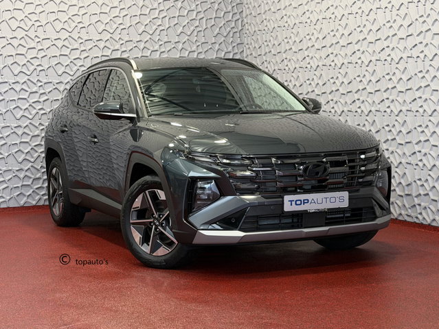 Hyundai Tucson - 1.6 T-GDi ✅BENZINE MILD HYBRIDE✅ 160PK XL NAVI ELEK.KLEP STOEL/STUUR VERW CAMERA 18''LMV 1510KG TREKVERMOGEN