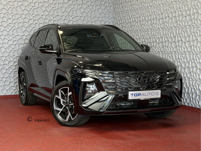 Hyundai Tucson Hybrid - NIEUWE AUTO 1.6 T-GDI PHEV N-LINE 360.CAMERA ELEK.KLEP ELEK.STOEL/GEHEUG.VERWARMD/KOELING SUBWFR 19''LMV ZWARTE HEMEL STUURVERW. PLUG IN HYBRIDE
