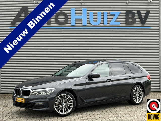 BMW 5 Serie - Touring 530i Executive Sport Line Head-Up Display Panoramadak LED DAB Achteruitrijcamera 19 Inch Leder Elek. Kofferklep