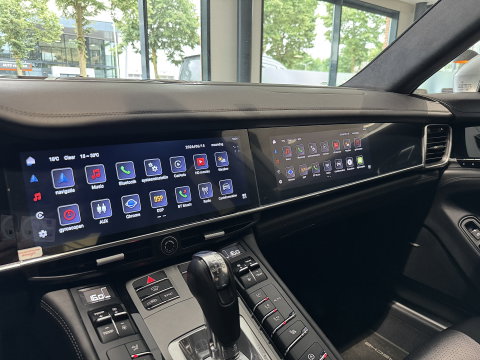 Porsche Panamera 4.8 Turbo | Facelift! | Origineel Nederlands | 520 PK! | Luchtvering | Apple Carplay | Android Auto | 20" Lichtmetaal | Leder | 360° Camera | Bose | Memory Stoelen |