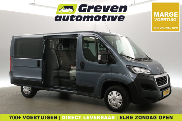 Peugeot Boxer - 2.0 BlueHDI L2H1 | Marge | Dubbele Cabine | Airco | Cruise | Camera | Trekhaak