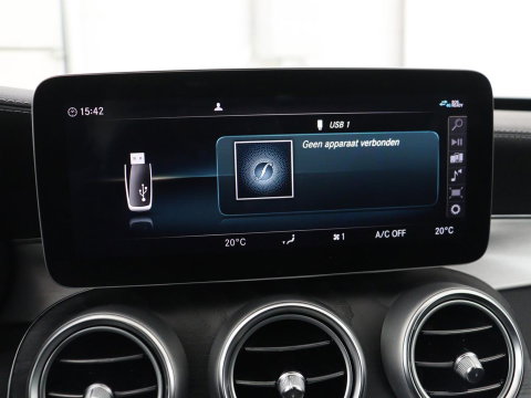 Mercedes-Benz C-Klasse Estate 300 e AMG Limited Edition | SOH 84.9% | Virtual | Trekhaak | 360 Camera | Navi | Carplay | Sportstoelen | Climate Control | Cruise Control | Elec. Kofferklep
