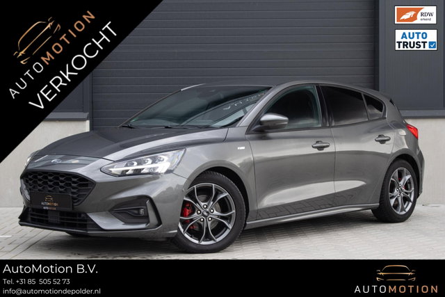 Ford Focus - 1.0 EcoBoost ST-Line Camera Keyless Stoelverwarming Carplay Led