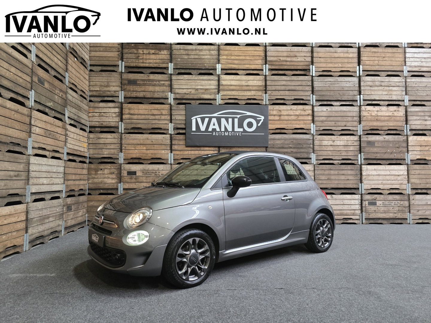 Fiat 500C 1.0 Hybrid Cabrio Sport Audio mistlampen cruise LM