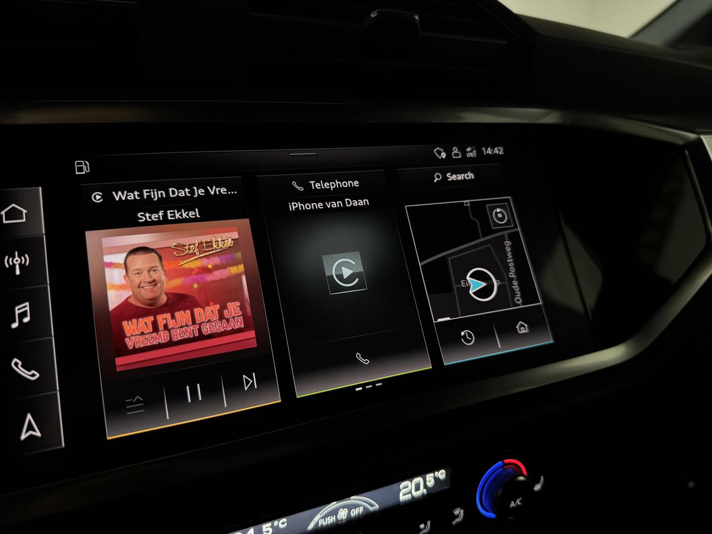 Audi Q3 35 TFSI S-Line Black Edition Pano B&O Leer Camera ACC