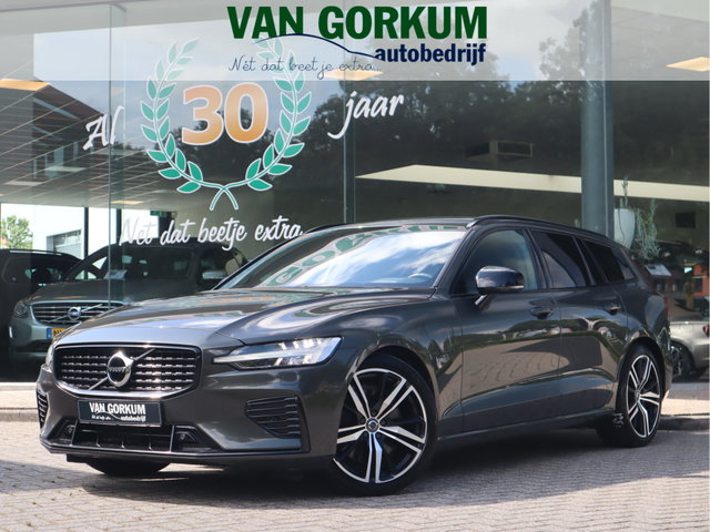 Volvo V60 - 2.0 T6 Recharge AWD R-Design Navi / HarmanKardon / Lm19'' / Stoel-stuurverw &ventilatie / Autopilot BTW auto