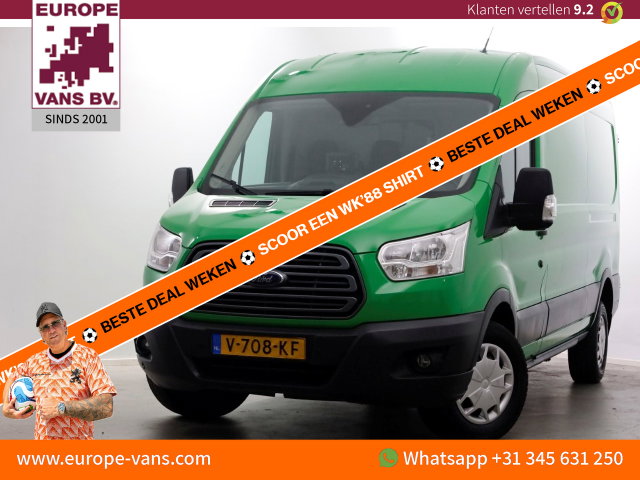 Ford Transit - 350 2.0 TDCI 130pk RWD L3H2 Trend Airco/Camera/Trekhaak 2800kg 11-2017