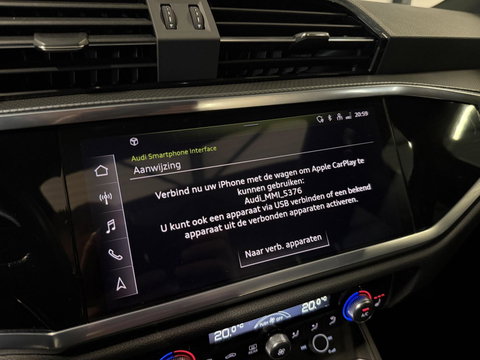 Audi Q3 35 TFSI 3X S-line Pano Virtual leer Black Optic NAP