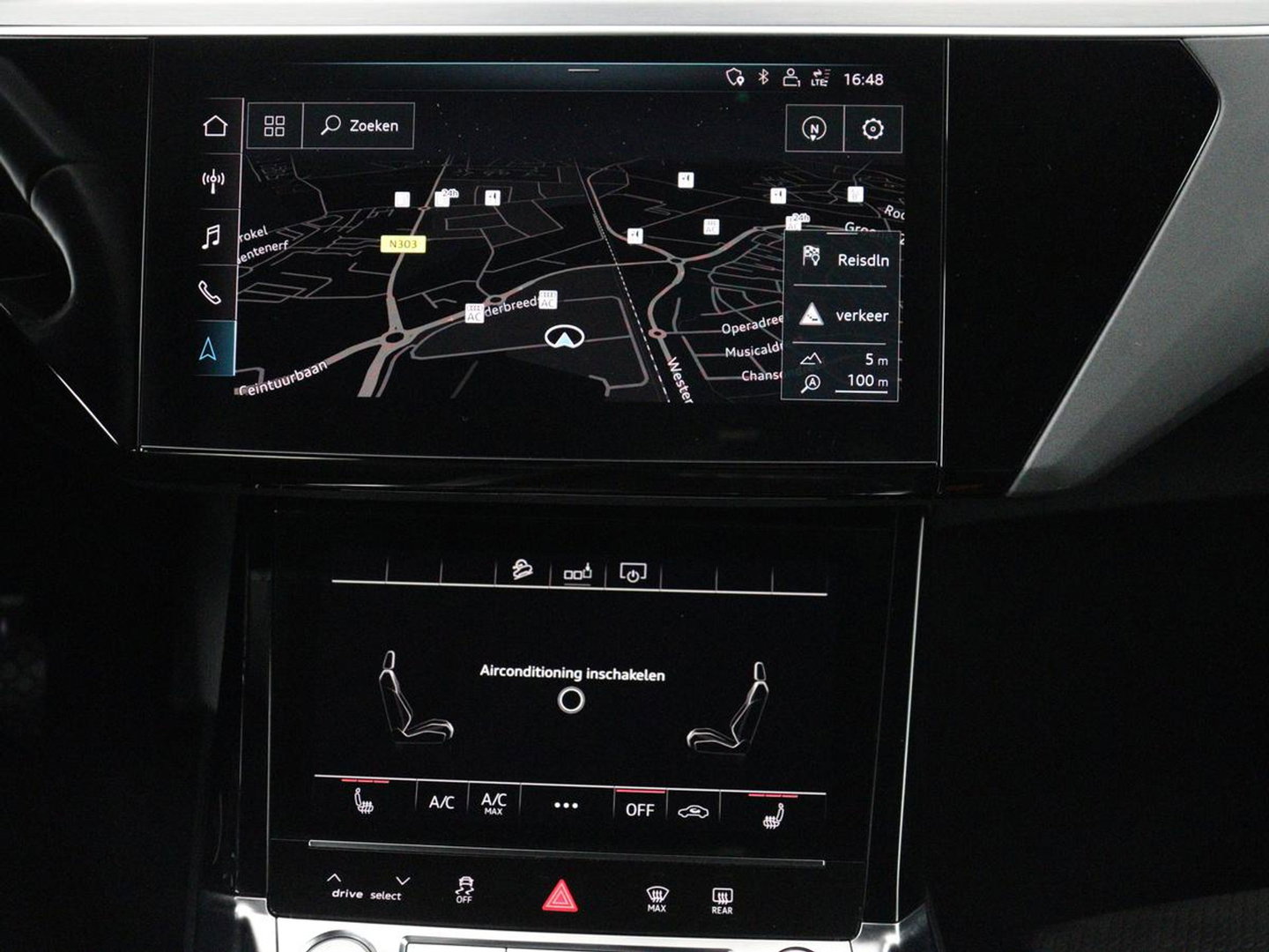 Audi e-tron Sportback 50 quattro S edition 71 kWh | SOH 90.4 | Panoramadak | Adaptive cruise | Matrix LED | Elek. Stoelen | Memory | Stoelverwarming | Camera | DAB |