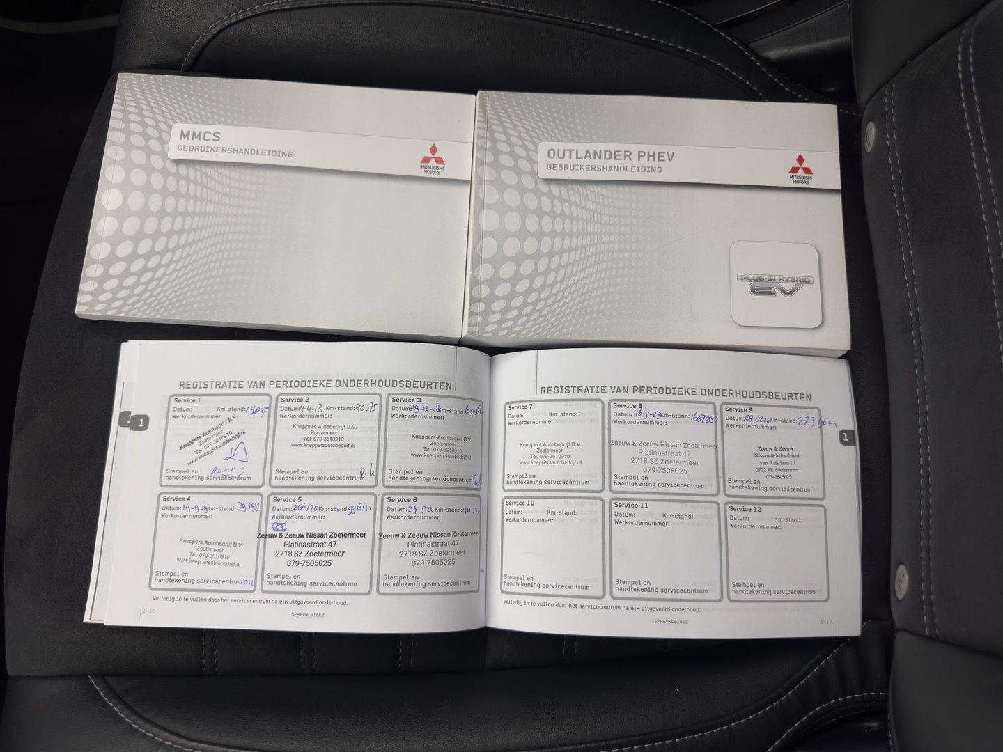 Mitsubishi Outlander 2.0 PHEV Executive Edition AWD (Plug-In) (INCL-BTW)  Aut. *LEATHER-MICROFIBRE | NAVI-FULLMAP | KEYLESS | HEATED-COMFORTSEATS | ECC | SHIFTPADDLES | PDC | CRUISE | PRIVACY-GLASS | TOWBAR | 18''ALU*