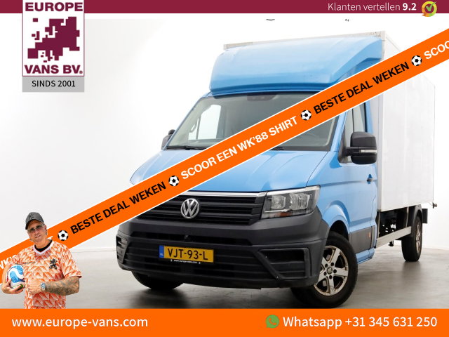 Volkswagen Crafter - 35 2.0 TDI E6 Bakwagen met achterdeuren 2-Persoons 03-2021