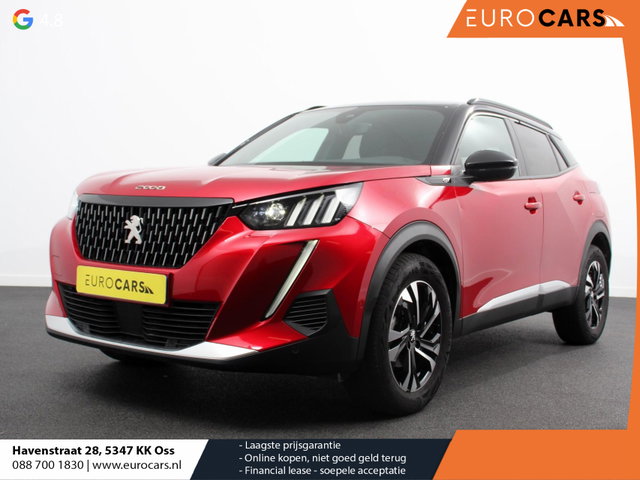 Peugeot 2008 - 1.2 PureTech 130 GT Cimate control Cruise control LED Achteruitrij camera Navigatie Parkeersensor achter Lichtmetalen velgen Led Dab