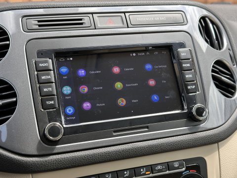 Volkswagen Tiguan 1.4 TSI Sport&Style | Airconditioning | Parkeersensoren | Trekhaak | Stop&GO | Bluetooth | Lederen Bekleding |