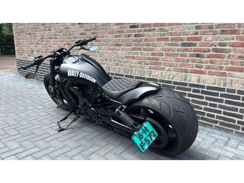 Harley Davidson VRSCF V Rod Muscle 300 Band Airride Akrapovic Full Blackout  Night Rod Custom