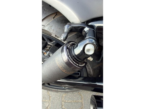 Harley Davidson VRSCF V Rod Muscle 300 Band Airride Akrapovic Full Blackout  Night Rod Custom