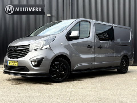 Opel Vivaro 1.6 CDTI 125pk L2H1 DC SPORT MARGE |  2x schuifdeur | Keyless | Camera | Velgen | Dubbel cabine | TRAFIC TALENTO