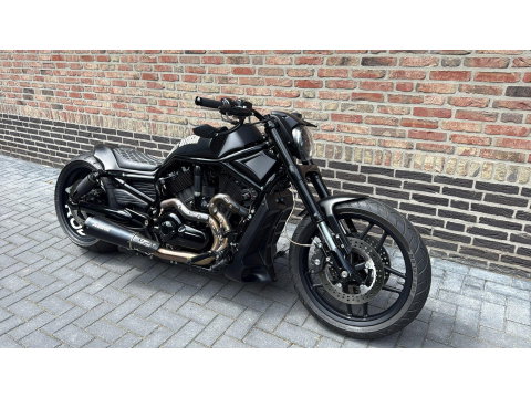 Harley Davidson VRSCF V Rod Muscle 300 Band Airride Akrapovic Full Blackout  Night Rod Custom