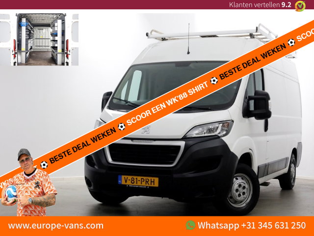 Peugeot Boxer - 335 2.0 BlueHDI 130pk L2H2 Premium Airco/Navi/Inrichting 10-2019