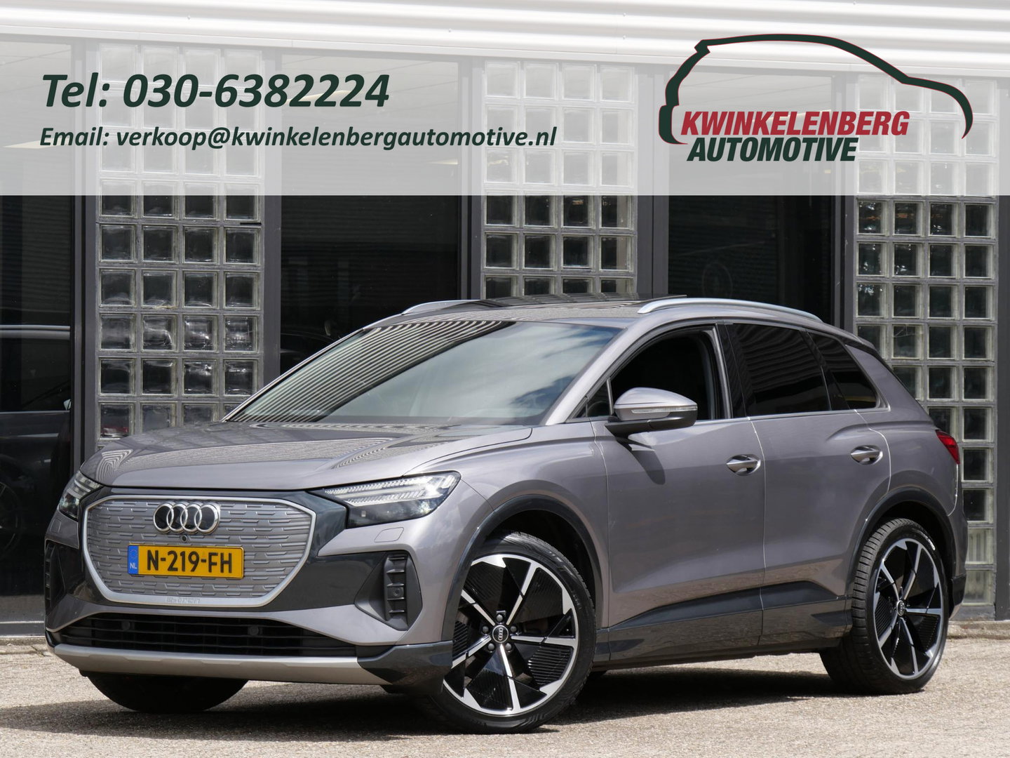 Audi Q4 e-tron 40 LAUNCH ED. ADVANCED PLUS/ PANORAMADAK/ TREKHAAK / ELEKT. STOELEN/ ADAPTIVE CRUISE