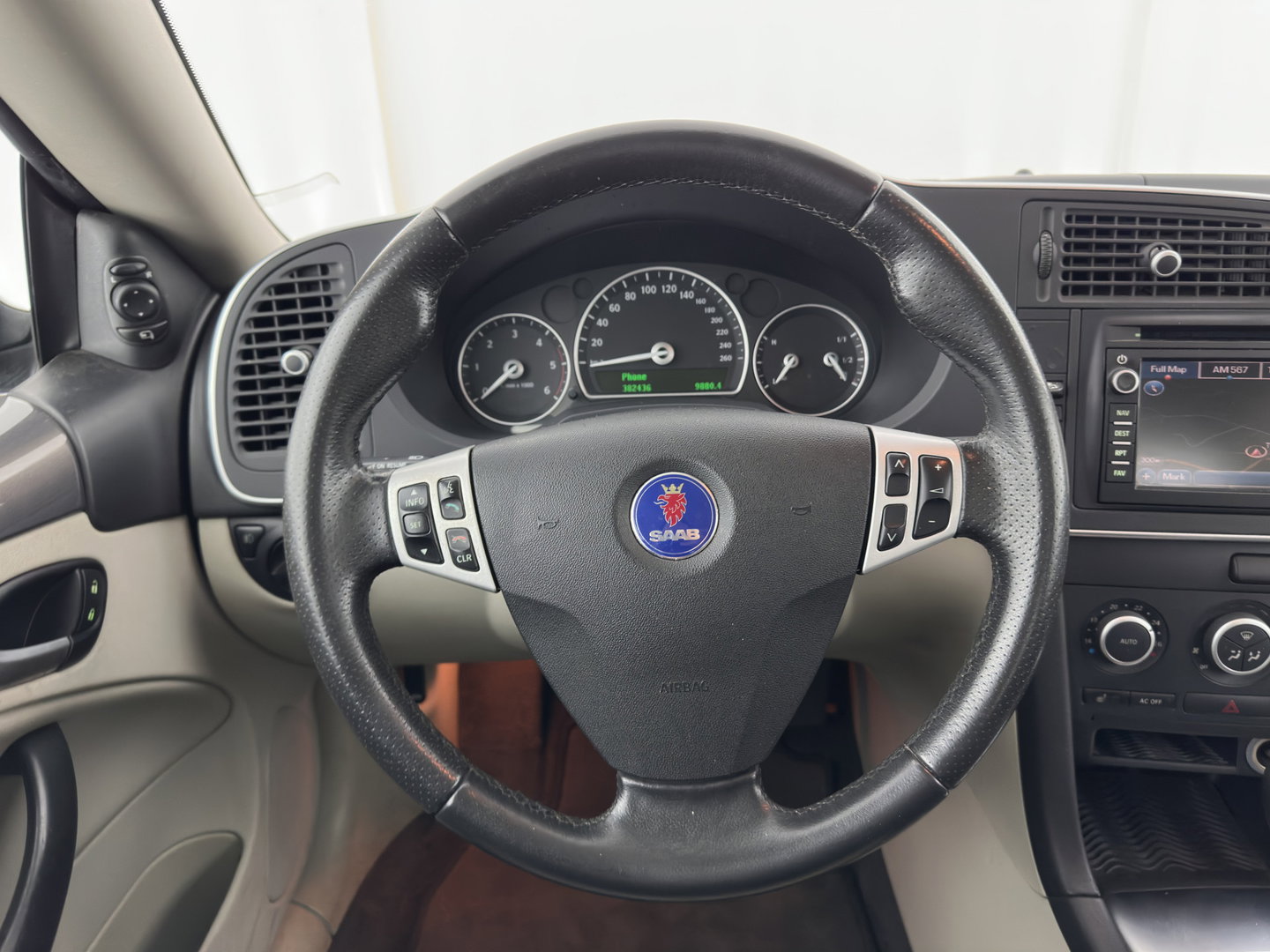 Saab 9-3 Cabrio 1.9 TiD Vector Aut. *LEATHER |  NAVI-FULLMAP | XENON | ECC | PDC | CRUISE | HEATED-COMFORTSEATS | TOWBAR | 16''ALU*