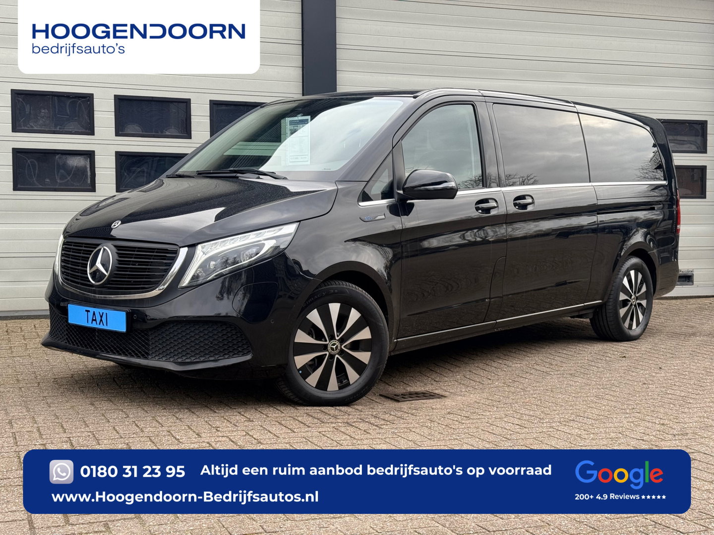 Mercedes-Benz EQV 300 90kWh L3 Extra lang - 8 Persoons - Leder - TAXI