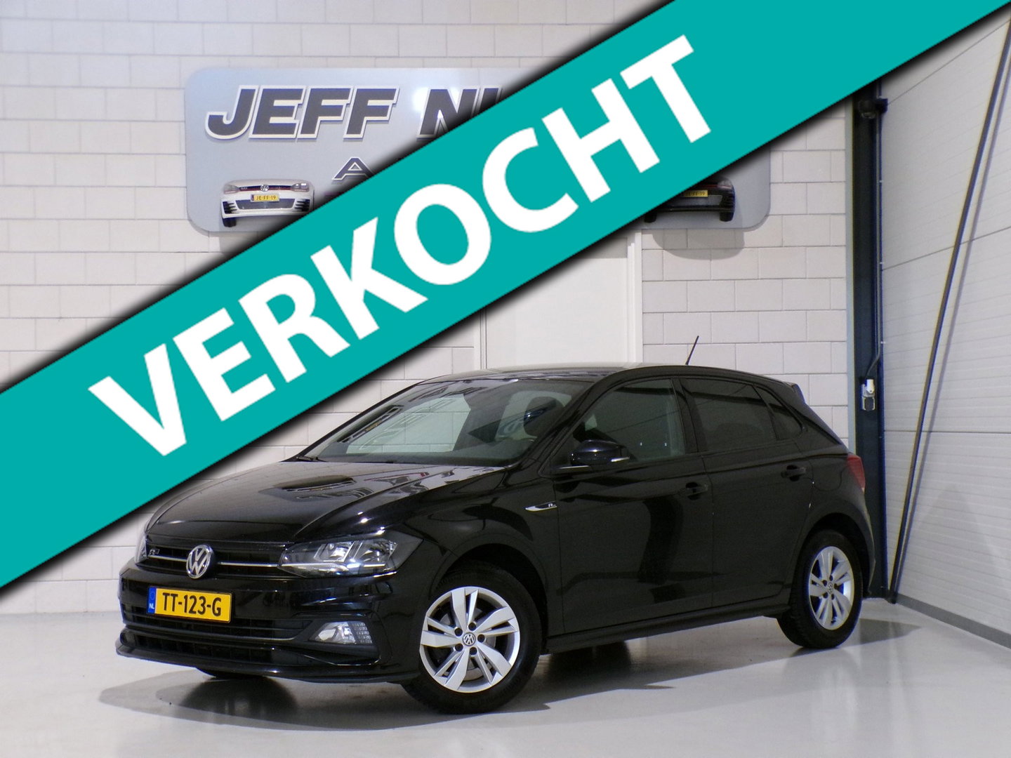 Volkswagen Polo 1.0 TSI R-Line "Origineel NL!" Draadloze-Carplay Adaptive-Cruise Climatronic DAB+ Sportstoelen Navigatie Bluetooth