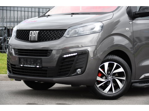 Fiat Scudo 2.0 MultiJet L3H1 PB Edition Camera, Cruise, Carplay, LED, Automaat, 177pk, Multimedia, Trekhaak, Sensoren, Uniek!
