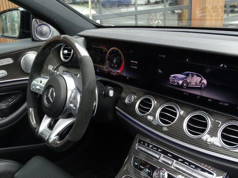 Mercedes-Benz E-Klasse 63S AMG 613PK V8 4-Matic / Burmester 4D / Carbon / AMG Ceramic b