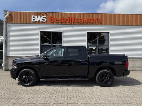 Dodge Ram Pick-Up 1500 5.7 V8 4x4 Crew Cab 5'7 Longhorn / vaste prijs rijklaar € 39.950 ex btw / euro 6 / lease vanaf € 652 / airco / cruise / navigatie / prins lpg / leer / trekhaak 3500 kg !
