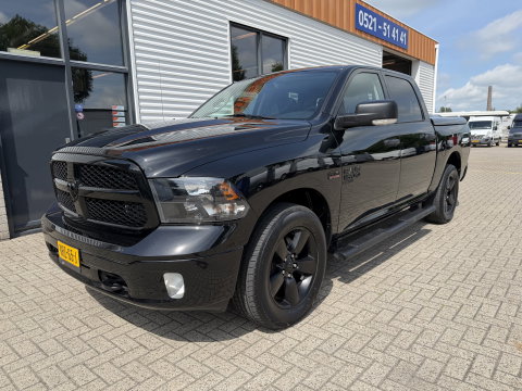 Dodge Ram Pick-Up 1500 5.7 V8 4x4 Crew Cab 5'7 Longhorn / vaste prijs rijklaar € 39.950 ex btw / euro 6 / lease vanaf € 652 / airco / cruise / navigatie / prins lpg / leer / trekhaak 3500 kg !