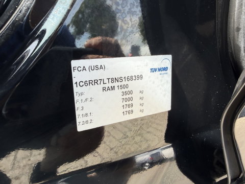 Dodge Ram Pick-Up 1500 5.7 V8 4x4 Crew Cab 5'7 Longhorn / vaste prijs rijklaar € 39.950 ex btw / euro 6 / lease vanaf € 652 / airco / cruise / navigatie / prins lpg / leer / trekhaak 3500 kg !