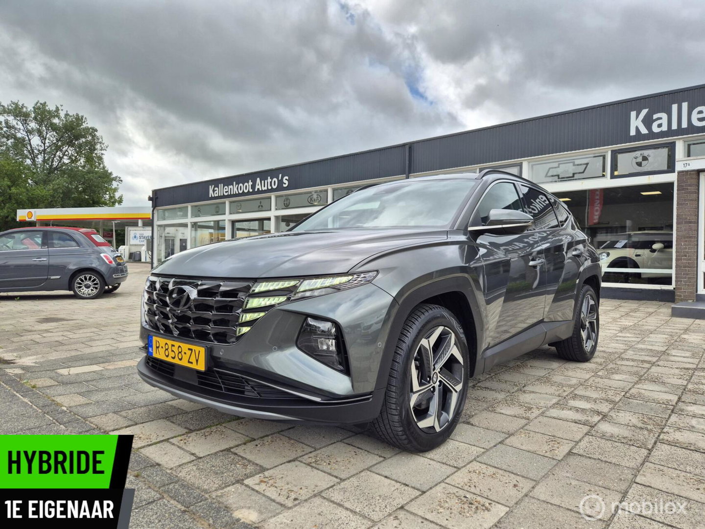 Hyundai TUCSON Hybrid 1.6 T-GDI HEV Premium, Leer, 360 Camera, NAP!