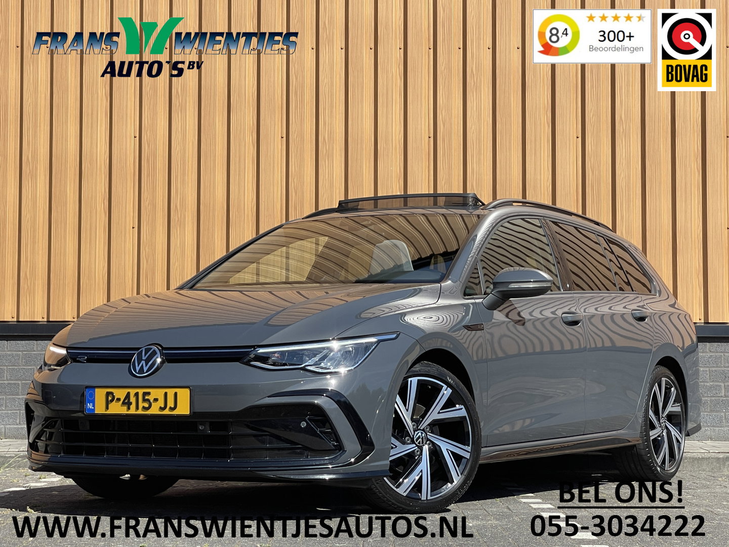 Volkswagen Golf Variant 1.5 eTSI R-Line Business+ | Apple Carplay | IQ Drive | Panorama dak | Adaptive Cruise Control | Rijmodus Regeling | Stoelverwarming |
