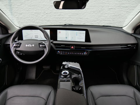 Kia Ev6 PLUS 77.4 kWh/ LEER/ ELEKT. KLEP/ AFN. TREKHAAK/ NL-AUTO 1STE EIGENAAR/ SOH 100%