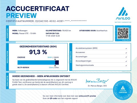 Volkswagen Passat Variant 1.4 TSI PHEV GTE Business | SOH 91,3% | Pano | HUD | Leder | Elek. Trekhaak | Camera | Stoel- Stuurverw. | Massage | IQ. Light | Adapt. Cruise