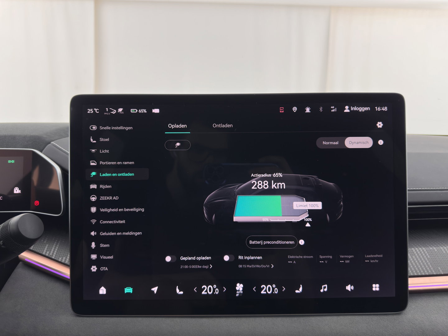 ZEEKR 001 AWD Performance 100 kWh {SoH-96%} [ 3-Fase-22 kW] (INCL-BTW) Aut. *HEATPUMP | PANO | LEATHER-MICROFIBRE | FULL-LED | BLINDSPOT | ADAPTIVE-CRUISE | YAMAHA-SOUND | HEATED-COMFORTSEATS | AMBIENTLIGHT | NAVI-FULLMAP | PRIVACY-GLASS | 22"ALU*