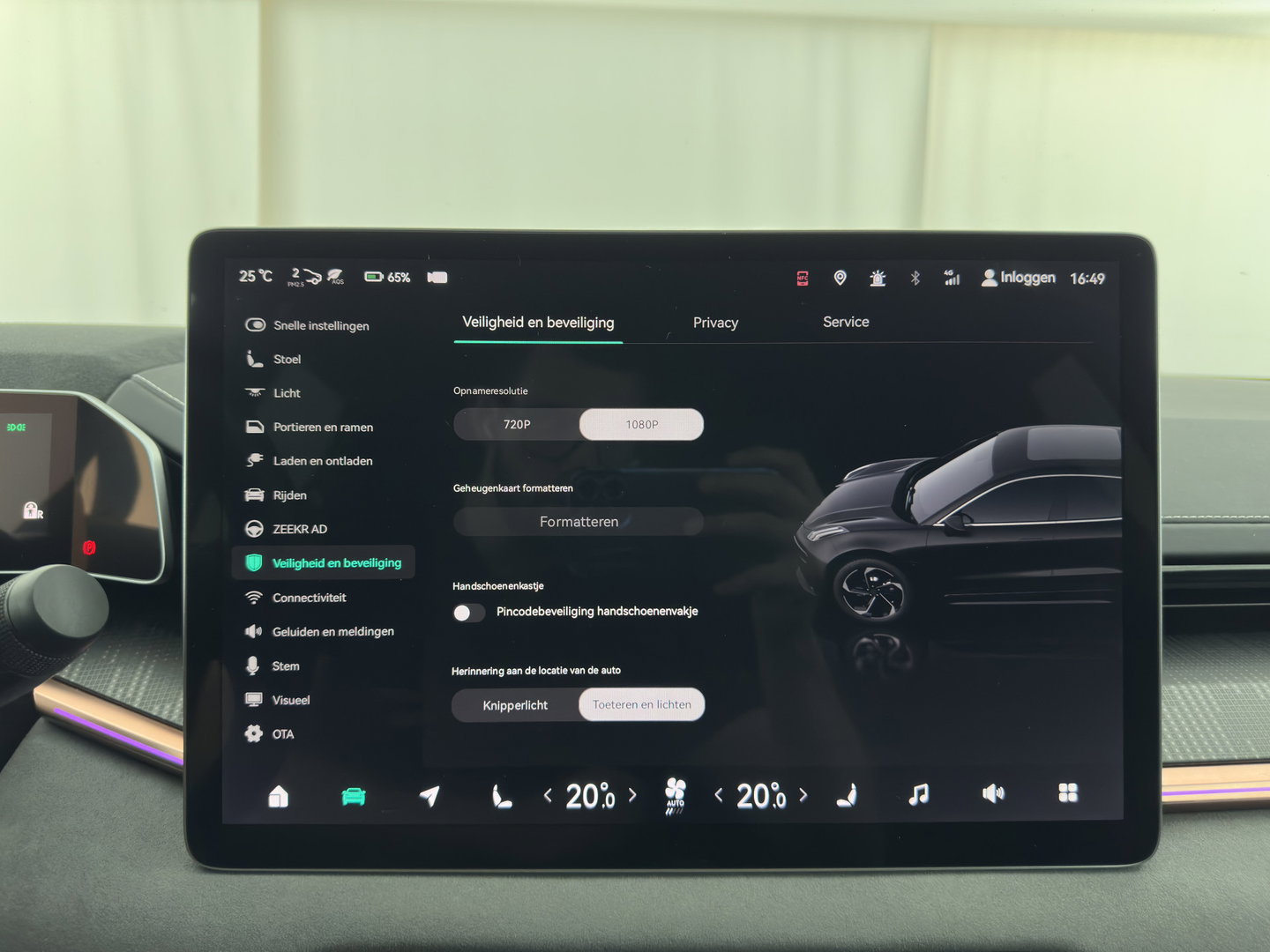 ZEEKR 001 AWD Performance 100 kWh {SoH-96%} [ 3-Fase-22 kW] (INCL-BTW) Aut. *HEATPUMP | PANO | LEATHER-MICROFIBRE | FULL-LED | BLINDSPOT | ADAPTIVE-CRUISE | YAMAHA-SOUND | HEATED-COMFORTSEATS | AMBIENTLIGHT | NAVI-FULLMAP | PRIVACY-GLASS | 22"ALU*