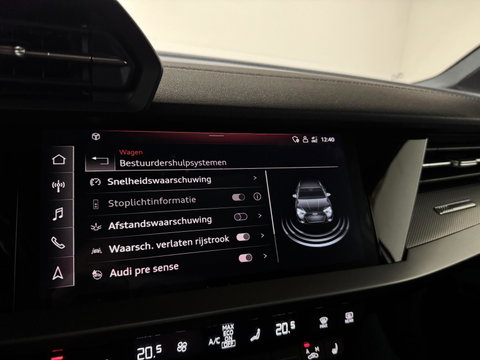 Audi A3 Sportback 40 TFSIe S-Line Pano CarPlay Cruise Navi