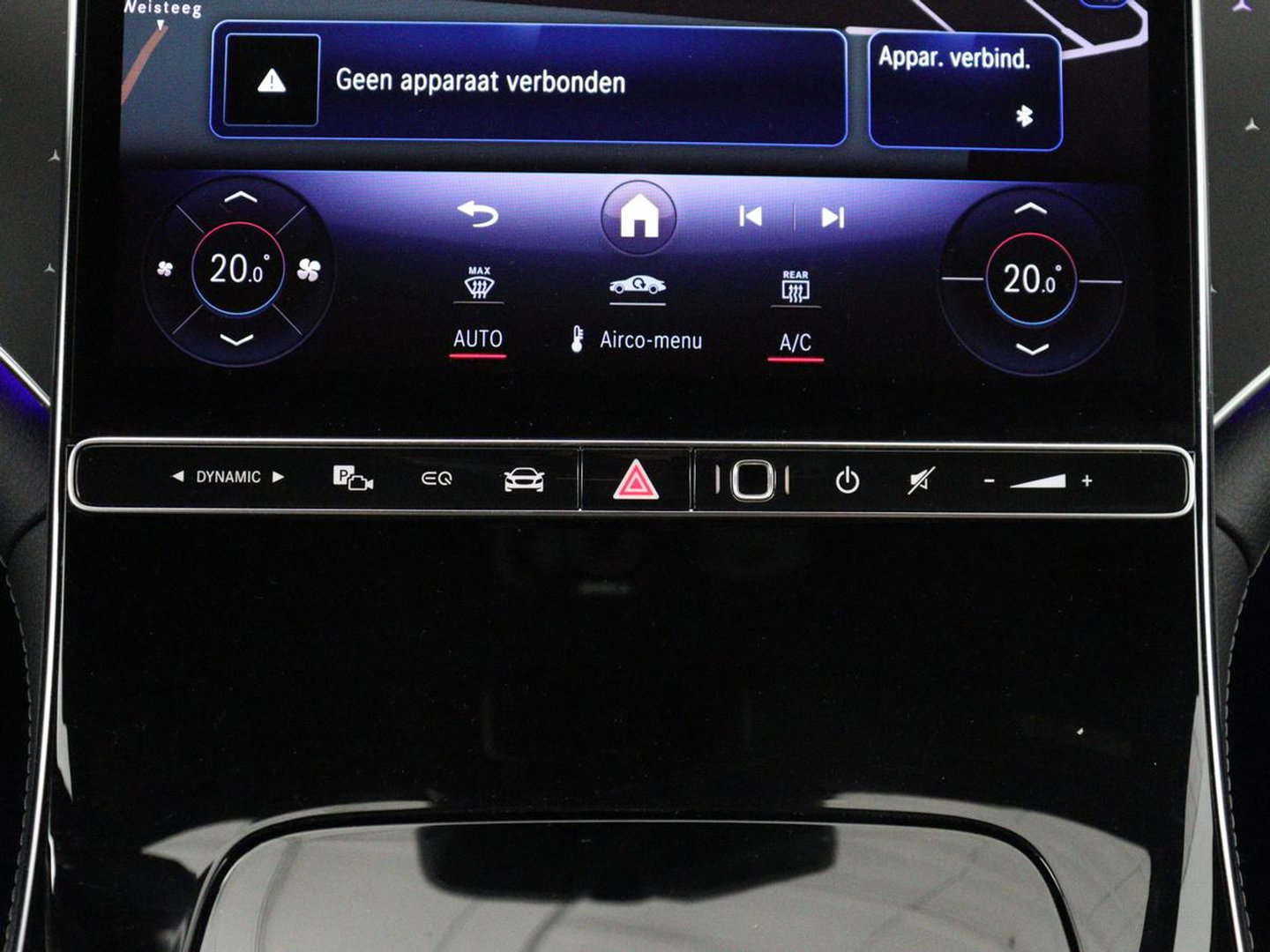 Mercedes-Benz EQE 300 Business Line 89 kWh SOH 95,8 | Panoramadak | Adaptive cruise | Burmester | Leder | Camera | Carplay | Warmtepomp | Stoelverwarming | Sfeerverlichting | Botspreventie